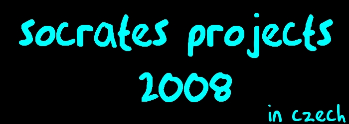 Socrates Projects 2008 in Czech Republic